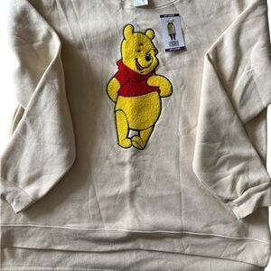 Disney Sweatshirt with embroidered Winnie the Pooh